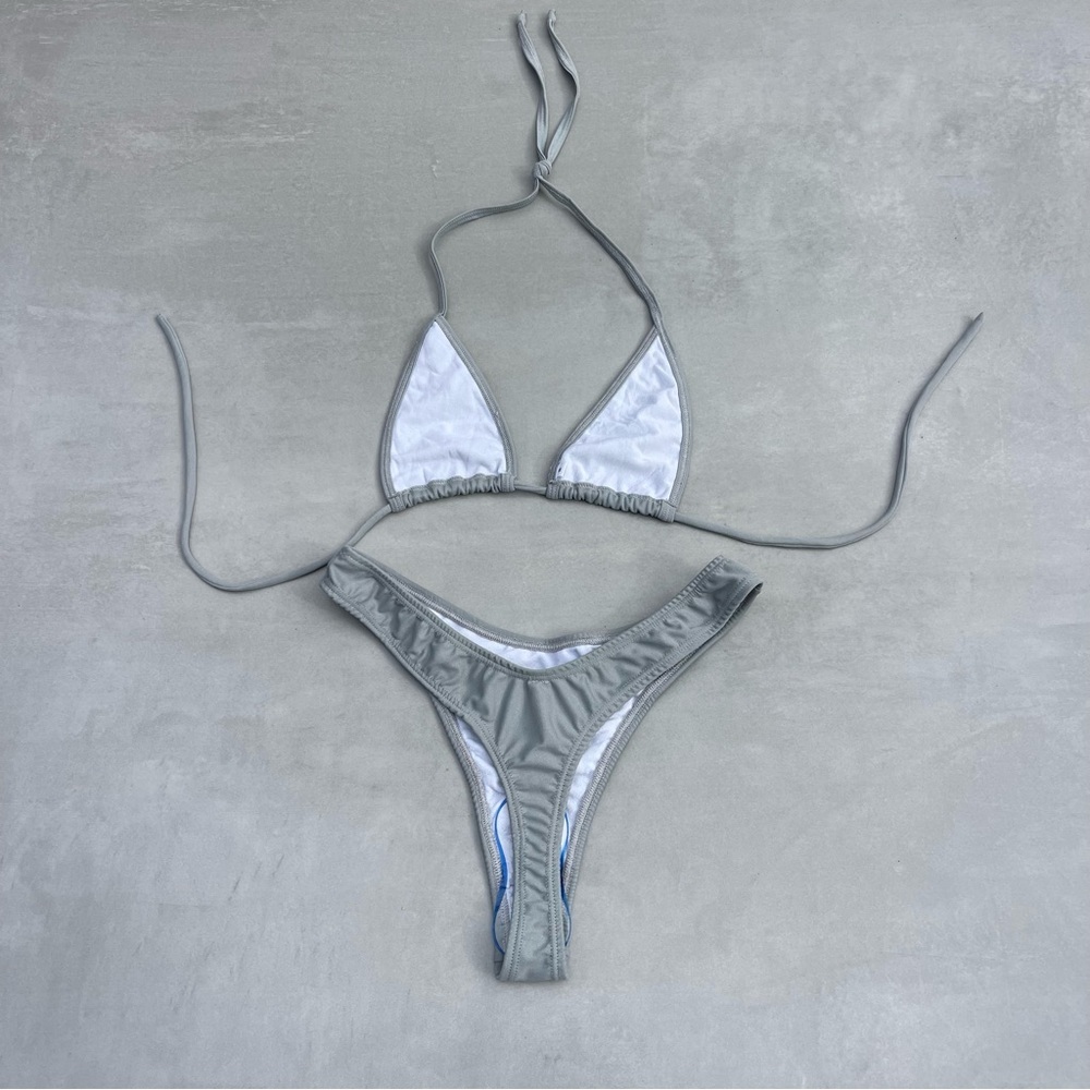 Grey Bikini Set - Picture 2 of 5